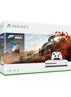 Игровая приставка Microsoft Xbox One S 1 Tb White + Игра Forza Horizon 4